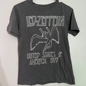Youth Led Zeppelin United State of America 1977 graphic tee | XL